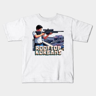 Rooftop Koreans Kids T-Shirt